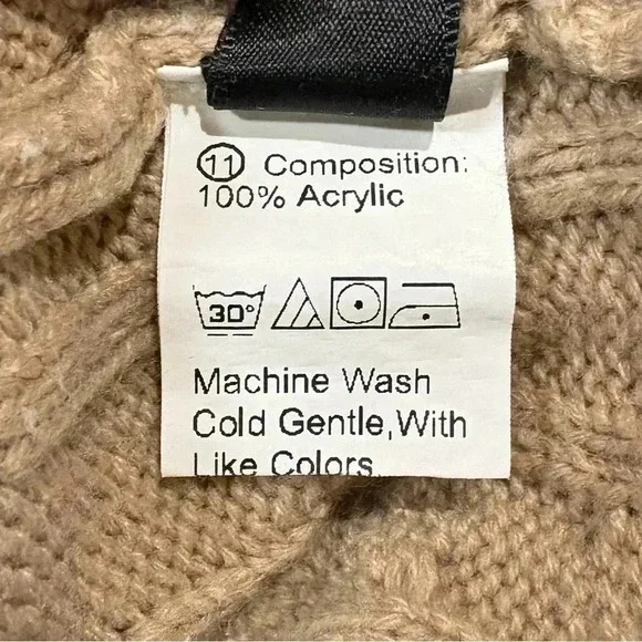 SHEIN, Relaxiva Solid Color Sleeveless Knitted Top, Medium / US 6, Bronze - Picture 5 of 7